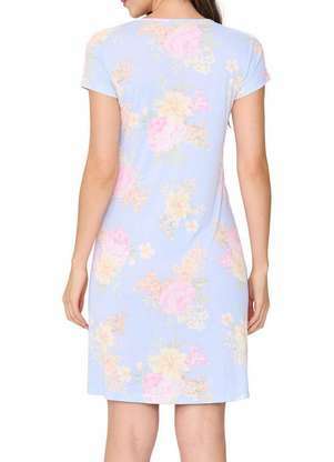 Camisola Feminina Curta com Abertura Podiun 256018 - PODIUN