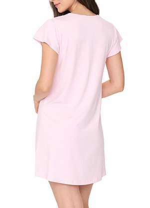 Camisola Feminina Curta com Abertura Podiun 256046 - PODIUN