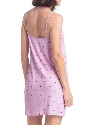 Camisola Feminina Curta Espaço Pijama 4010326 - ESPAÇO PIJAMA