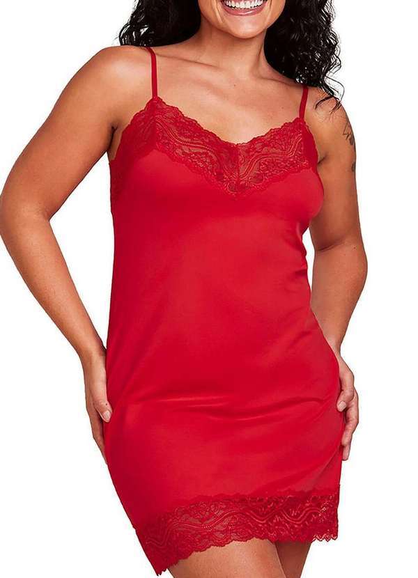 Hope - Camisola Feminina Curta Hope L11550 Vsc-Vermelho-Classic
