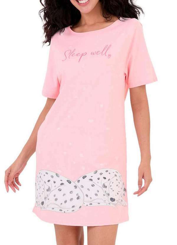 Malwee - Camisola Feminina Curta Malwee 1000126799 01345-Rosa