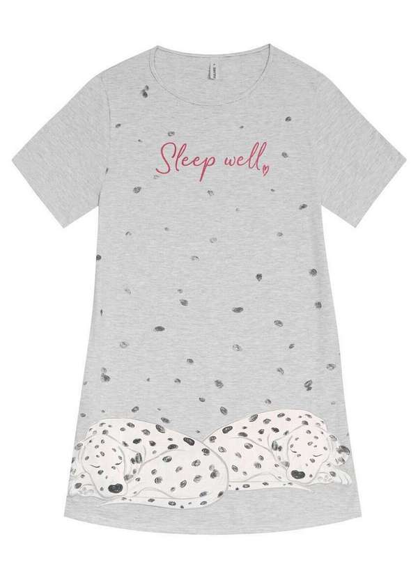 Malwee - Camisola Feminina Curta Malwee 1000126799 40000-Cinza 4