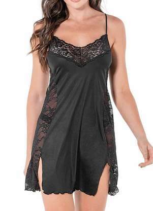 Camisola Feminina Curta Negri Demillus 30365 - DEMILLUS
