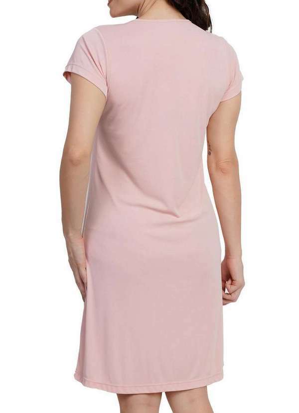 Podiun - Camisola Feminina Curta Podiun 266025 512-Rosa-Cristal 2