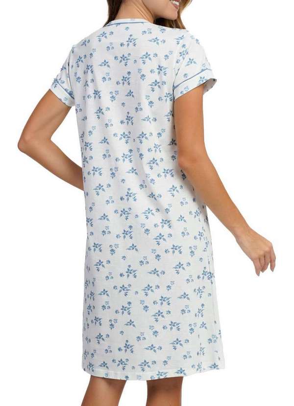 Podiun - Camisola Feminina Curta Podiun 266032 483-Floral-Brisa 2