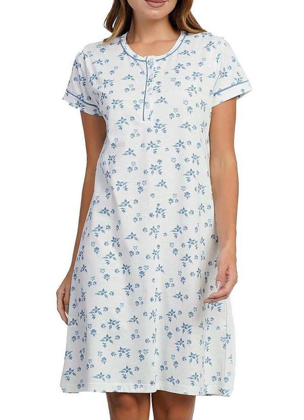 Podiun - Camisola Feminina Curta Podiun 266032 483-Floral-Brisa 3