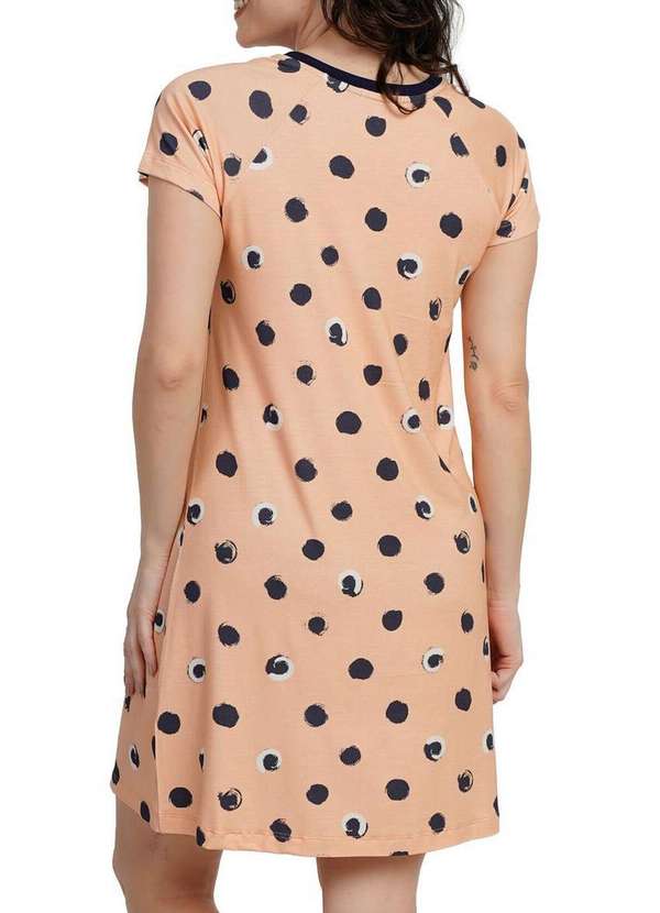 Podiun - Camisola Feminina Curta Podiun 266053 469-Poá-Solar 2