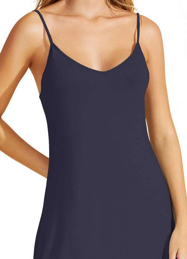 Recco - Camisola Feminina Curta Recco 17947 13554-Azul-Monet 3