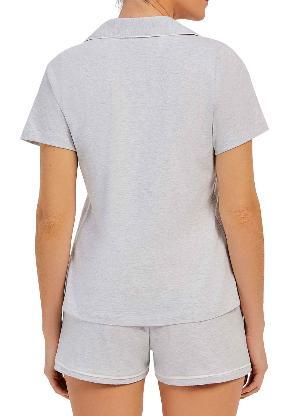 Pijama Feminino Curto com Abertura Hering 7cyg - HERING
