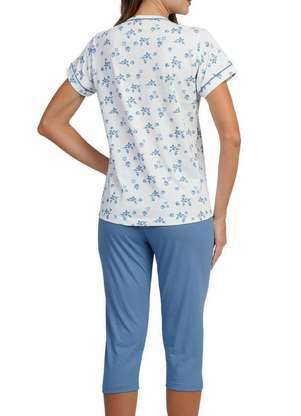Pijama Feminino Curto com Abertura Podiun 265029 - PODIUN