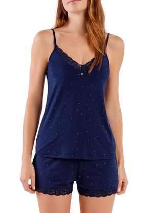 Cor com Amor - Pijama Feminino Curto Cor Amor 2010615 - COR COM AMOR