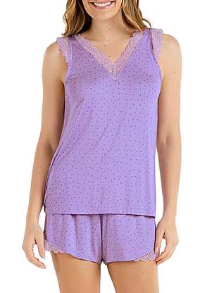 Pijama Feminino Curto Cor com Amor 2010325 - COR COM AMOR