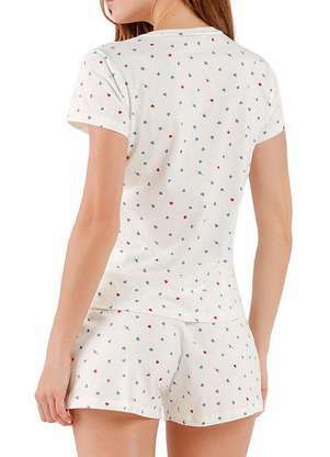Pijama Feminino Curto Cor com Amor 2010622 - COR COM AMOR