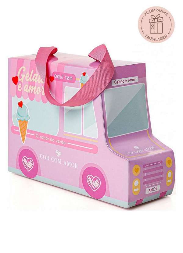 Cor com Amor - Pijama Feminino Curto Cor com Amor 2010796 Off-White 3