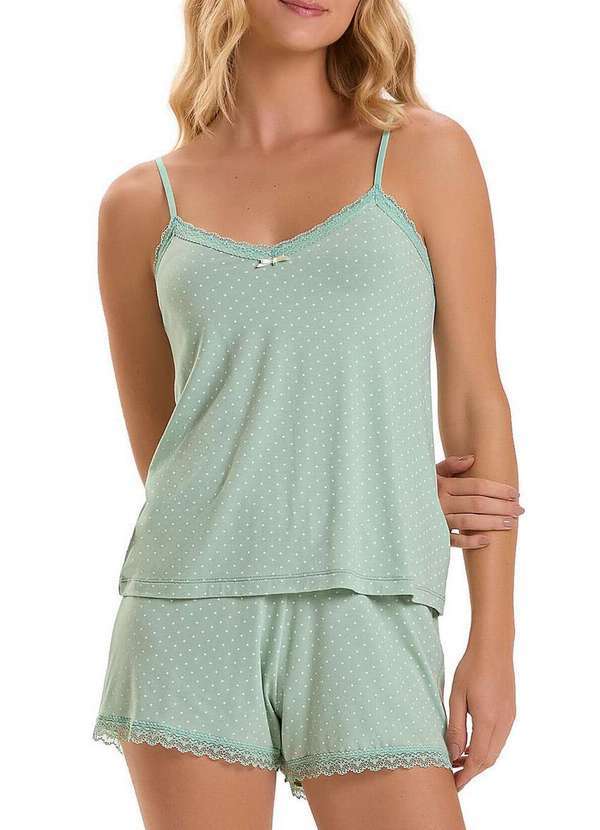 Cor com Amor - Pijama Feminino Curto Cor com Amor 2010799