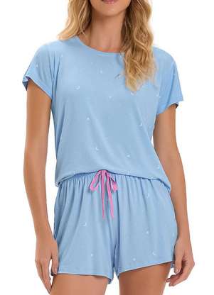 Pijama Feminino Curto Cor com Amor 2010810 - COR COM AMOR