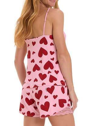 Pijama Feminino Curto Cor com Amor 2010835 - COR COM AMOR