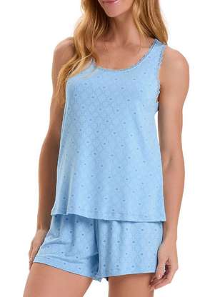 Pijama Feminino Curto Cor com Amor 2010884 - COR COM AMOR