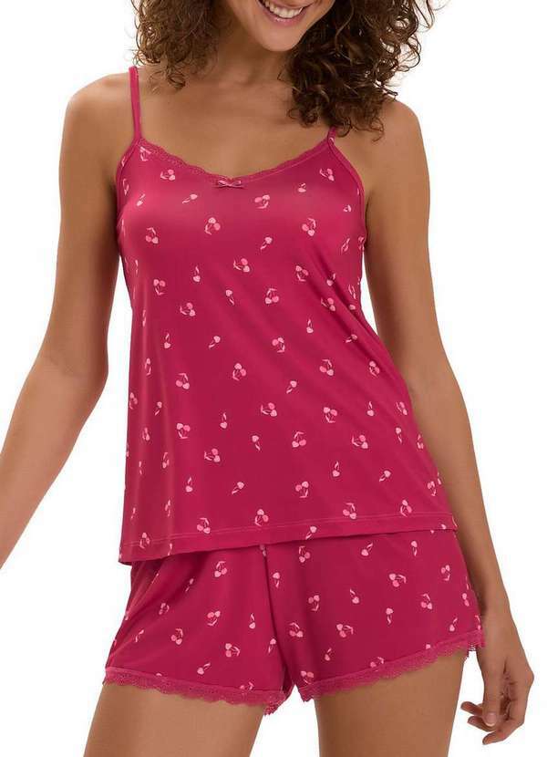 Cor com Amor - Pijama Feminino Curto Cor com Amor 2010914