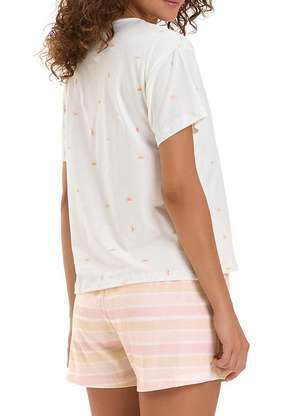 Pijama Feminino Curto Cor com Amor 2010929 - COR COM AMOR