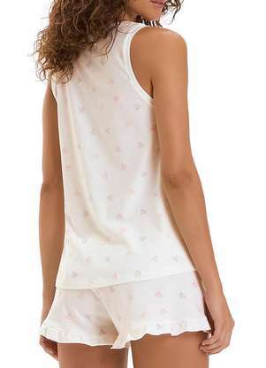 Pijama Feminino Curto Cor com Amor 2010952 - COR COM AMOR