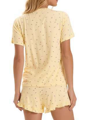 Pijama Feminino Curto Cor com Amor 2010960 - COR COM AMOR