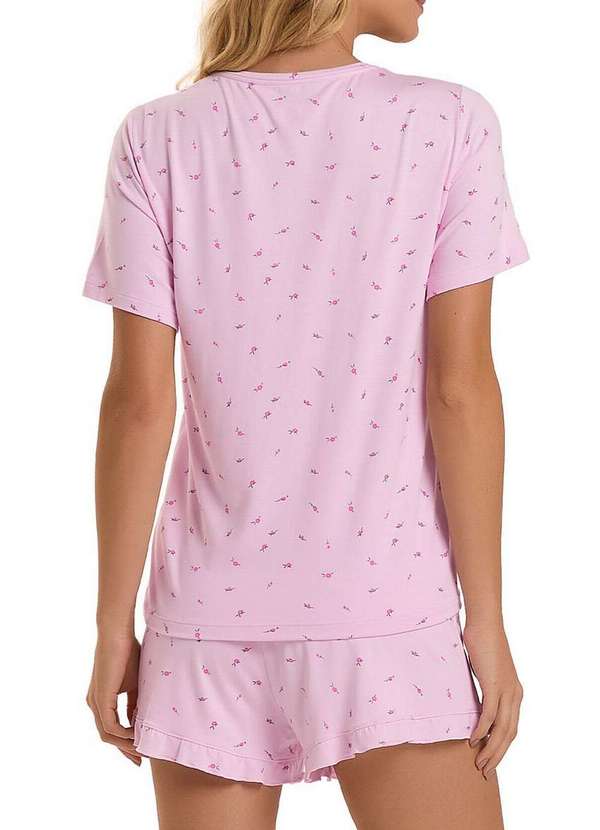 Cor com Amor - Pijama Feminino Curto Cor com Amor 2010962 Rosa 2