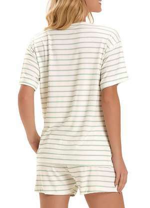 Pijama Feminino Curto Cor com Amor 2010968 - COR COM AMOR