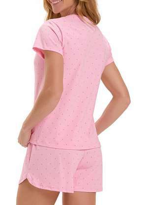 Pijama Feminino Curto Cor com Amor 2011095 - COR COM AMOR