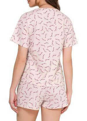 Pijama Feminino Curto Espaço Pijama 4010121 - ESPAÇO PIJAMA