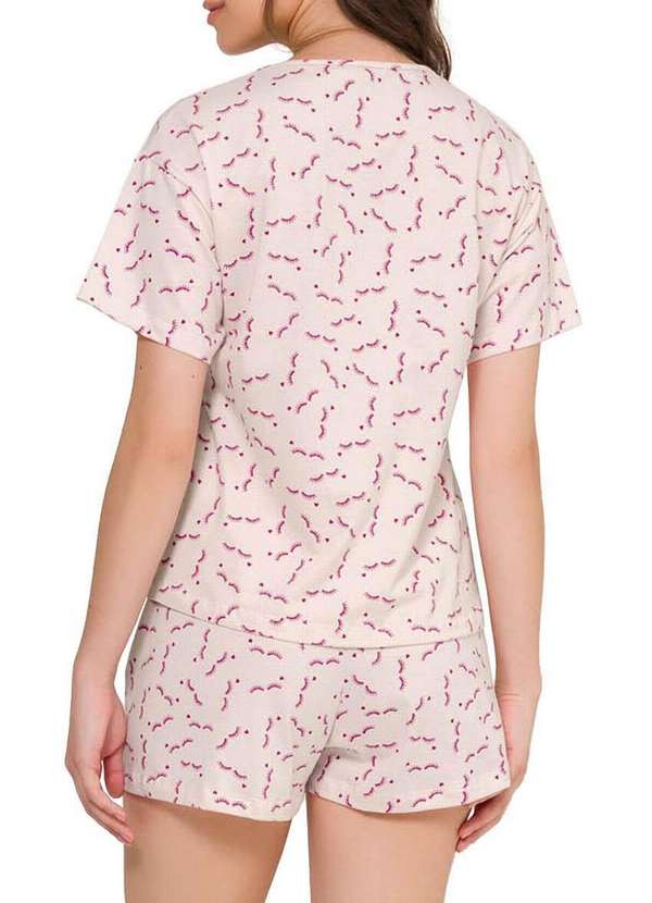 Espaço Pijama - Pijama Feminino Curto Espaço Pijama 4010121 Rosa 2