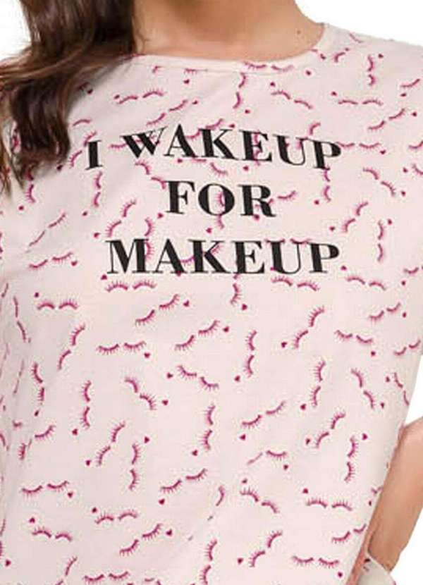 Espaço Pijama - Pijama Feminino Curto Espaço Pijama 4010121 Rosa 3