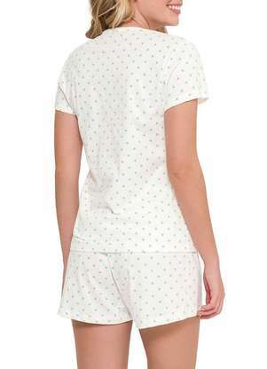 Pijama Feminino Curto Espaço Pijama 4010174 - ESPAÇO PIJAMA