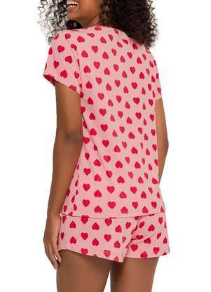 Pijama Feminino Curto Espaço Pijama 4010218 - ESPAÇO PIJAMA