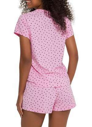 Pijama Feminino Curto Espaço Pijama 4010235 - ESPAÇO PIJAMA
