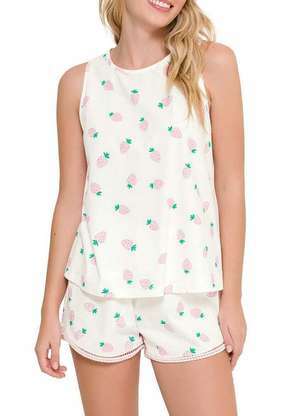 Pijama Feminino Curto Espaço Pijama 4010245 - ESPAÇO PIJAMA