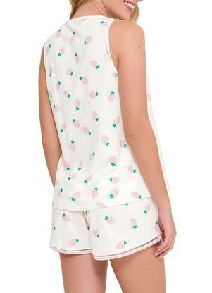 Pijama Feminino Curto Espaço Pijama 4010245 - ESPAÇO PIJAMA