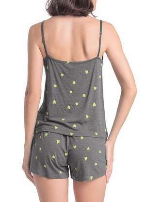 Pijama Feminino Curto Espaço Pijama 4010286 - ESPAÇO PIJAMA