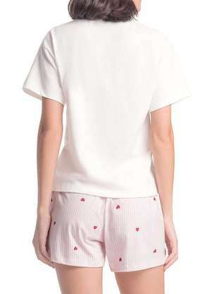 Pijama Feminino Curto Espaço Pijama 4010306 - ESPAÇO PIJAMA