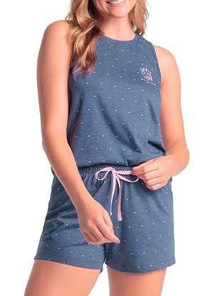 Pijama Feminino Curto Espaço Pijama 4010317 - ESPAÇO PIJAMA