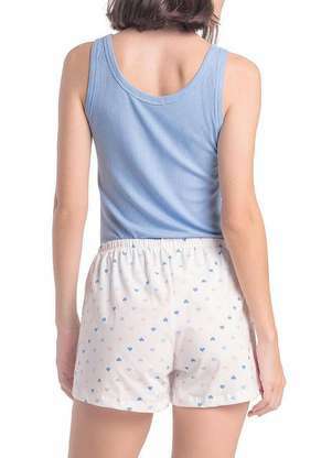 Pijama Feminino Curto Espaço Pijama 4010320 - ESPAÇO PIJAMA