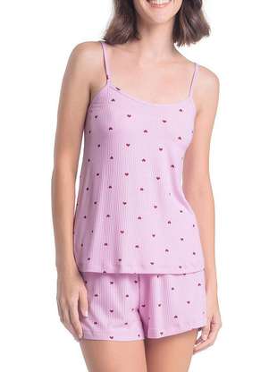 Pijama Feminino Curto Espaço Pijama 4010325 - ESPAÇO PIJAMA