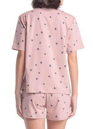 Pijama Feminino Curto Espaço Pijama 4010347 - ESPAÇO PIJAMA