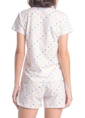 Pijama Feminino Curto Espaço Pijama 4010352 - ESPAÇO PIJAMA