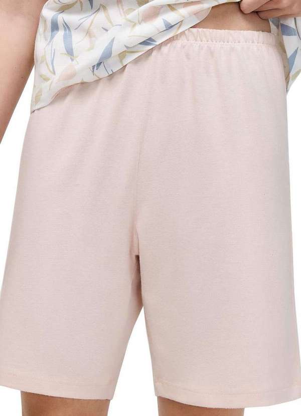 Hering - Pijama Feminino Curto Hering 7c09 1k-Bege 4