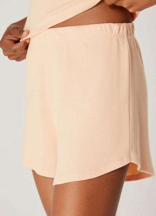 Hering - Pijama Feminino Curto Hering 7ckr Lmq-Laranja-Claro 3