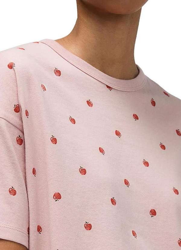 Hering - Pijama Feminino Curto Hering 7cmv 2l-Rosa-Claro 3