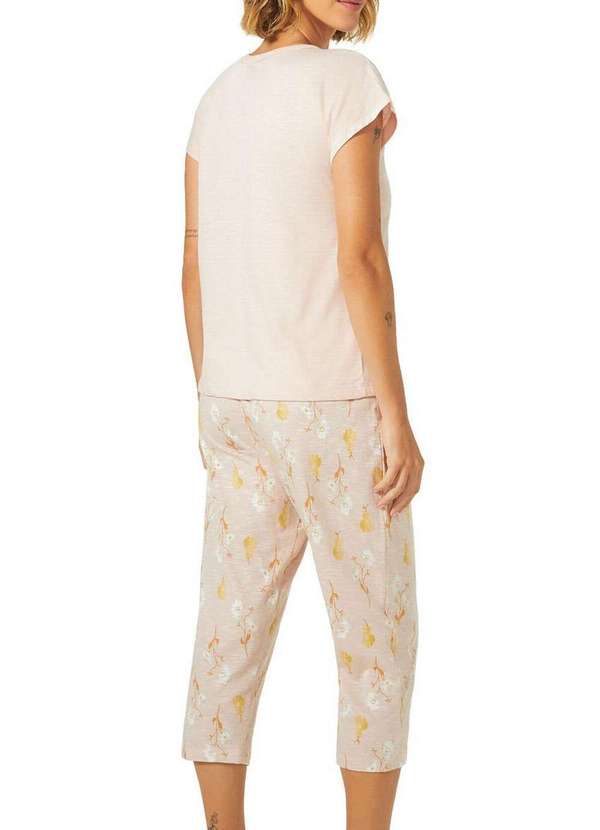 Hering - Pijama Feminino Curto Hering 7cwu Kmm-Rosa-Claro 2