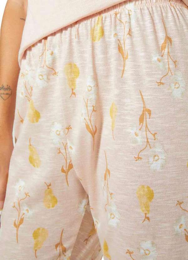 Hering - Pijama Feminino Curto Hering 7cwu Kmm-Rosa-Claro 4