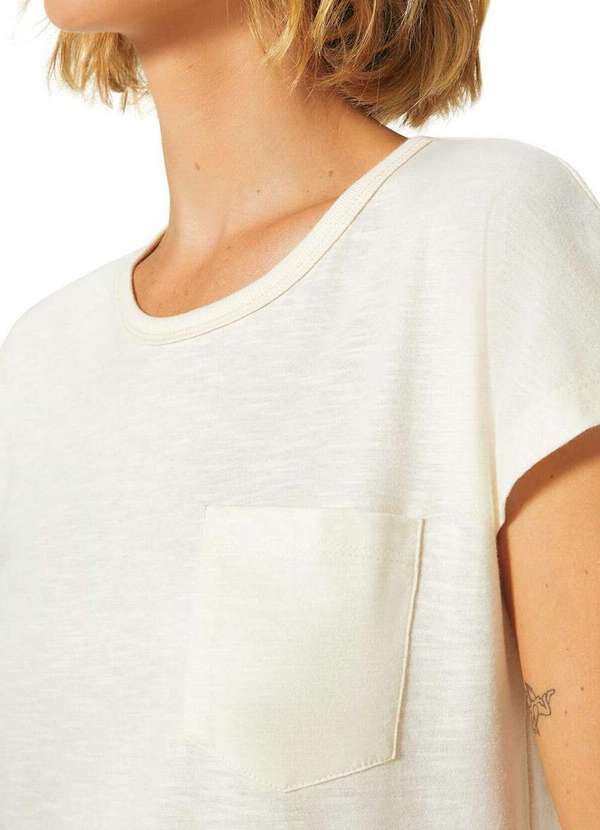 Hering - Pijama Feminino Curto Hering 7cwu Yx8-Amarelo-Claro 3